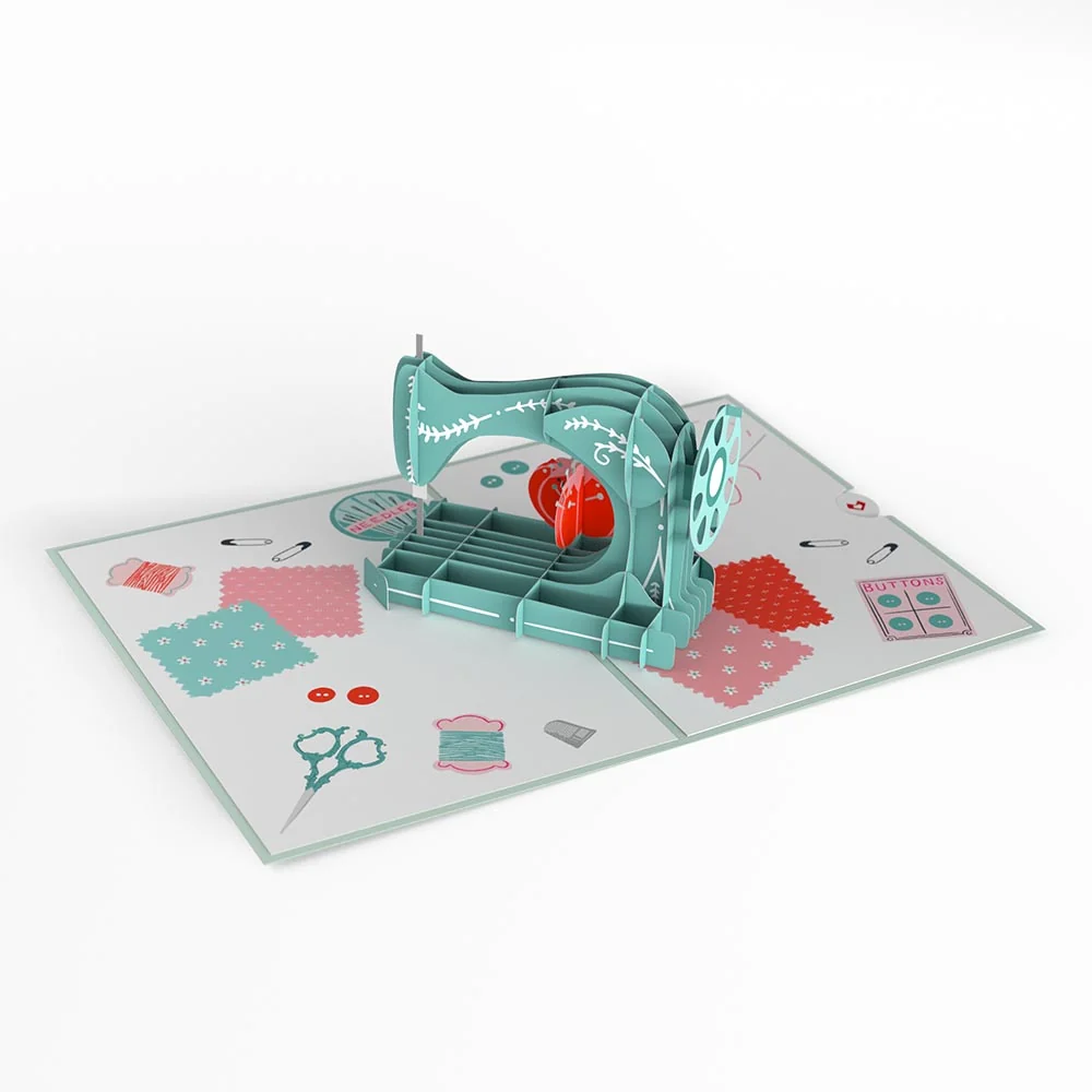 Lovepop Love You Sew Much Pop-Up Card - Image 5