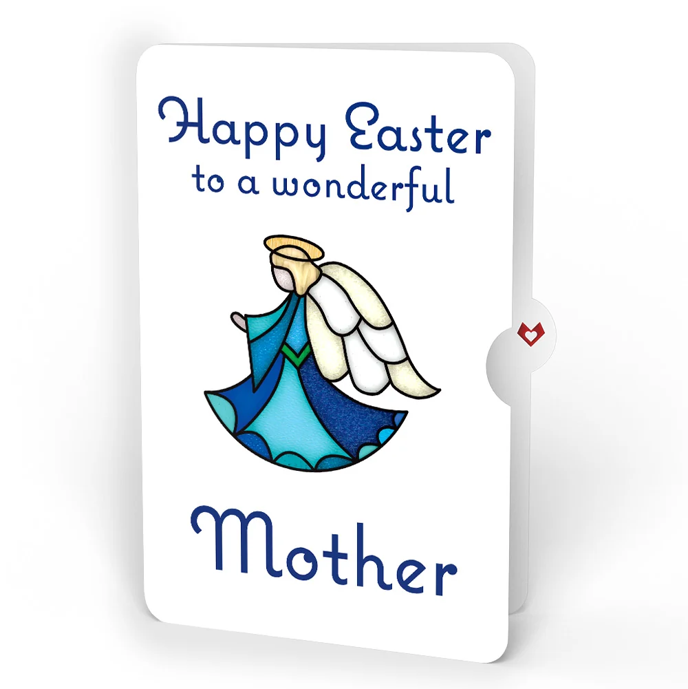 Lovepop Angel Blessings to You Easter Suncatcher Card and Sentiment Set for Mom Glass - Image 4