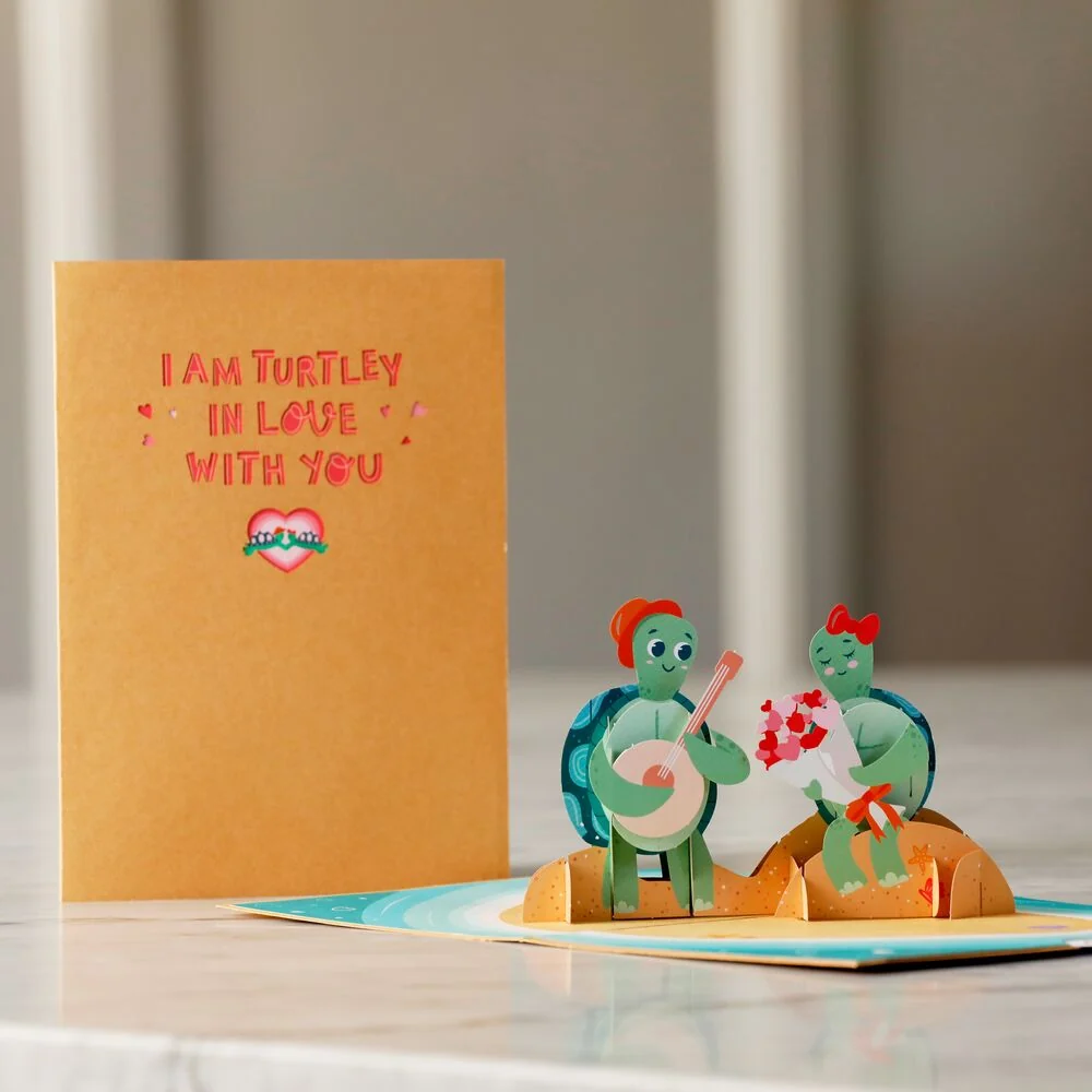 Lovepop Turtley in Love Pop-Up Card
