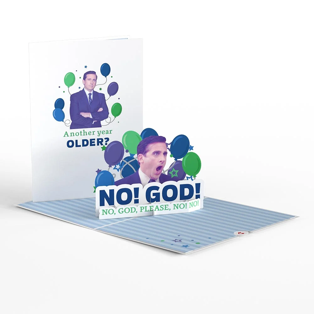 Lovepop The Office No! God! Birthday Pop-Up Card