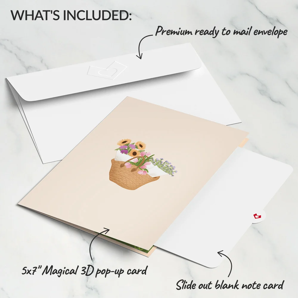 Lovepop Thinking of You Flower Cart Pop-Up Card - Image 5