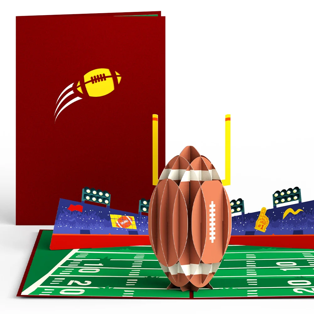 Lovepop Football Touchdown Pop-Up Card