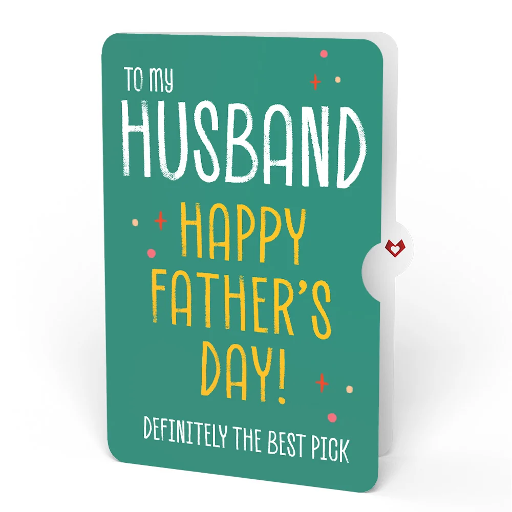 Lovepop Pick You Every Time Father’s Day Pop-Up Card and Sentiment Set for Husband Glass - Image 4