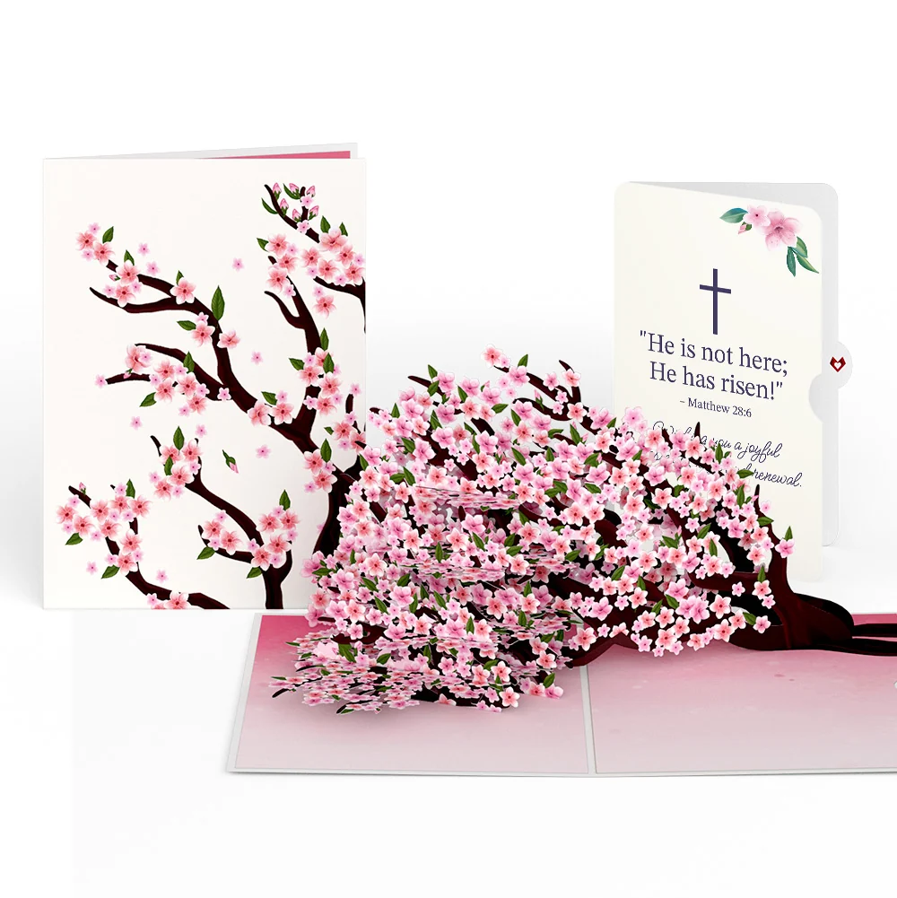 Lovepop Cherry Blossom Branches in Bloom Easter Pop-Up Card and Sentiment Set