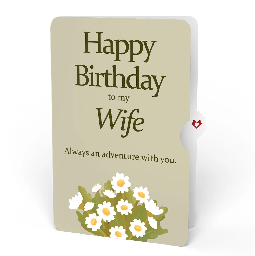 Lovepop Cheers to a New Chapter Birthday Pop-Up Card and Sentiment Set for Wife Cream - Image 4