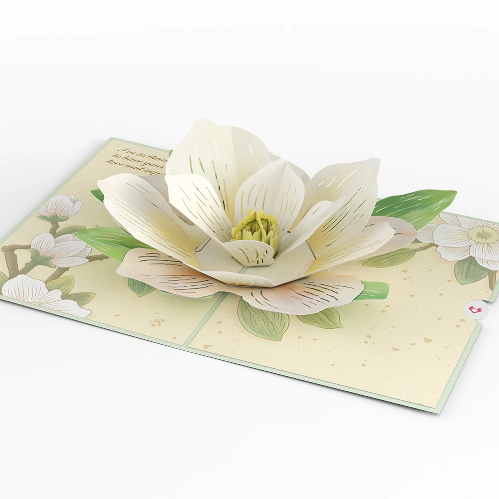 Lovepop Blooming Magnolia Pop-Up Card - Image 3
