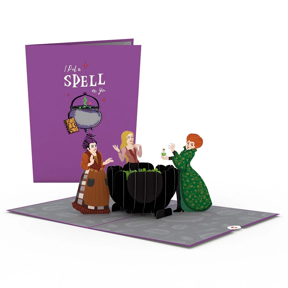 Lovepop Disney Hocus Pocus I Put a Spell on You Pop-Up Card
