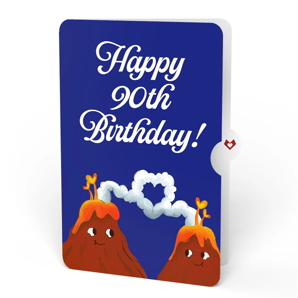 Lovepop I Lava You 90th Birthday Pop-Up Card and Sentiment Set - Image 4