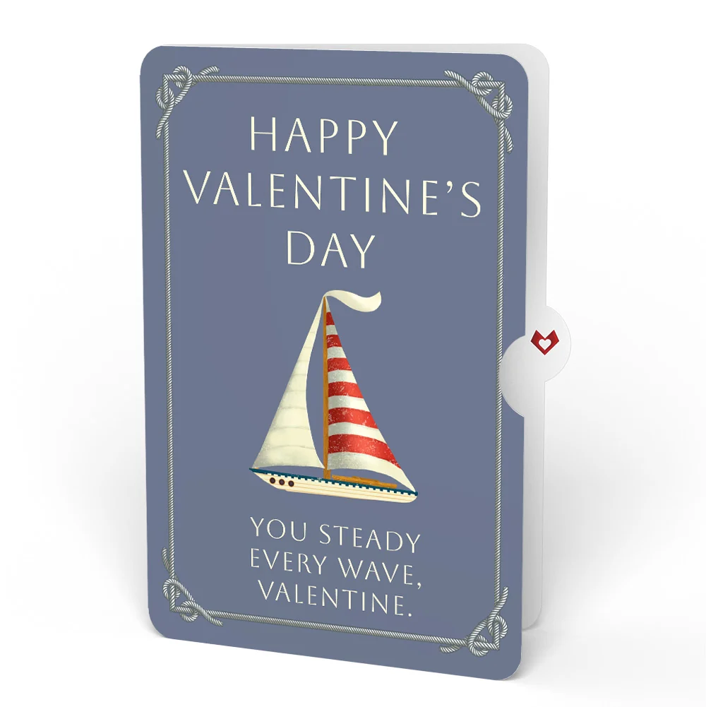 Lovepop 'Ahoy There' Valentine Plushpop Card and Sentiment Set - Image 4