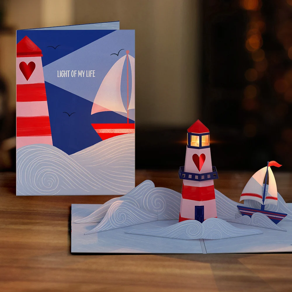 Lovepop Light of My Life Light-Up Pop-Up Card
