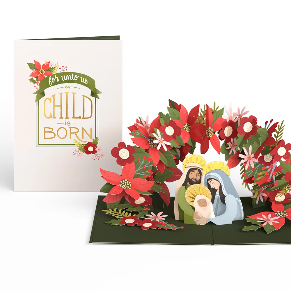 Lovepop Religious Christmas 3-Pack Glass - Image 2