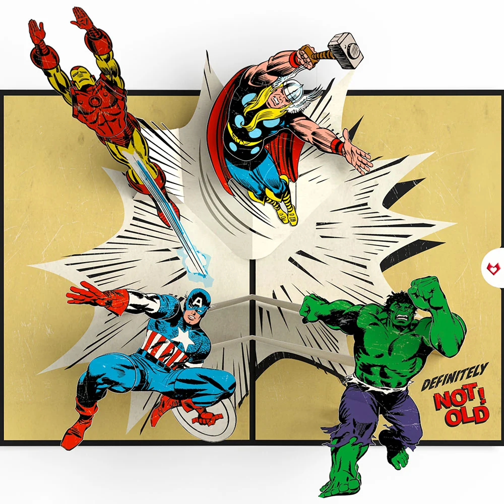 Lovepop Marvel Comics You Are Classic Pop-Up Card - Image 4
