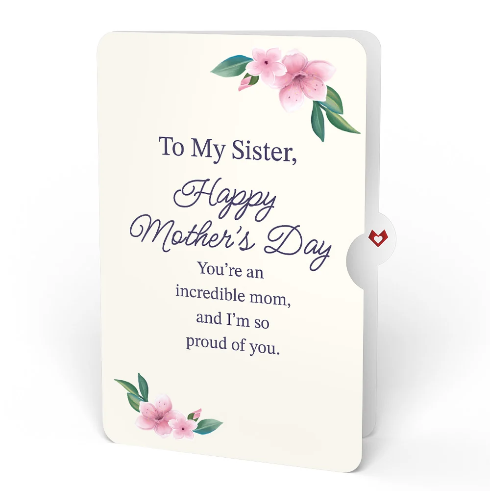 Lovepop You Brighten My World Birds Mother's Day Suncatcher Card and Sentiment Set for Sister Glass - Image 4