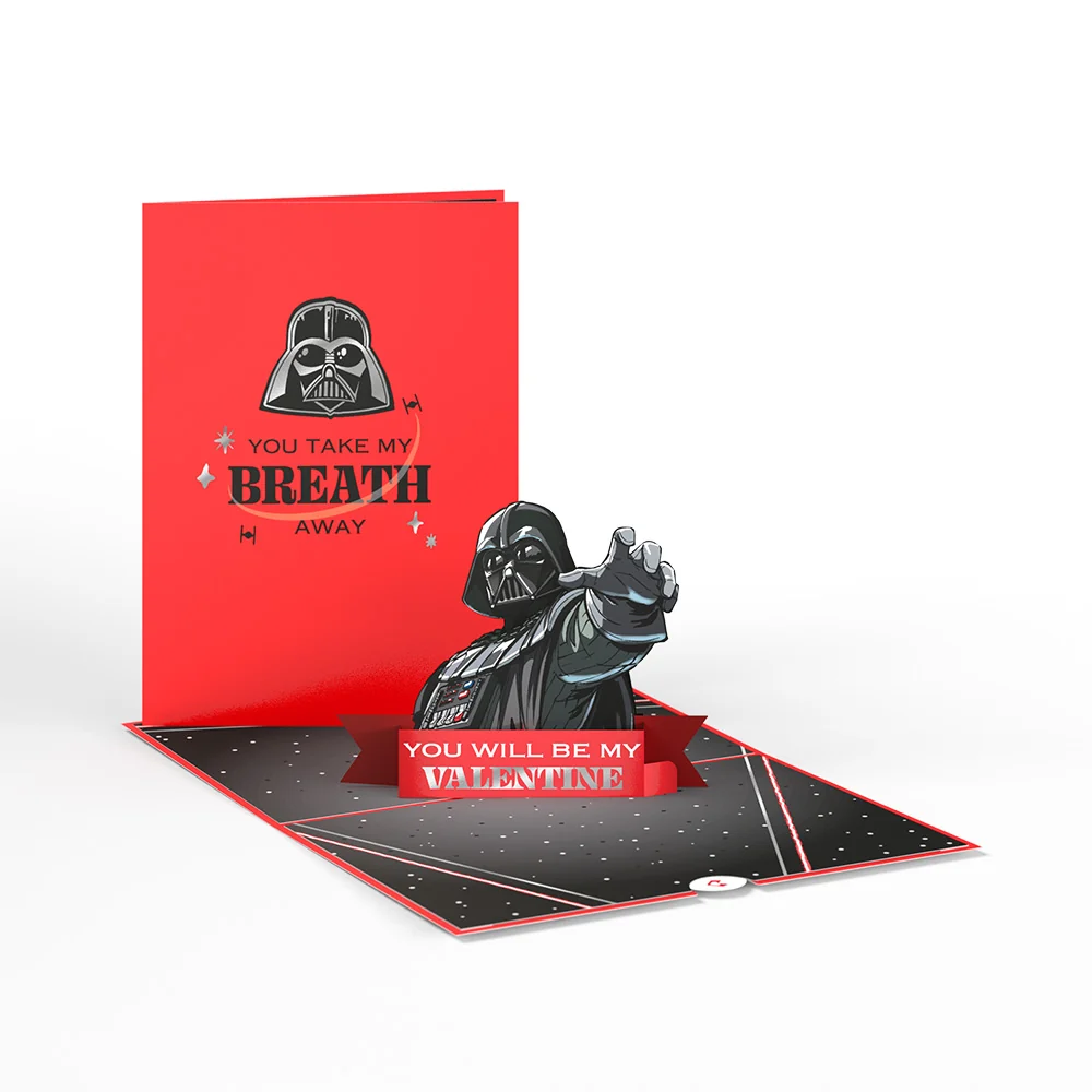 Lovepop Star Wars Darth Vader Take My Breath Away Pop-Up Card & Flower Buds Bouquet Bundle - Image 2