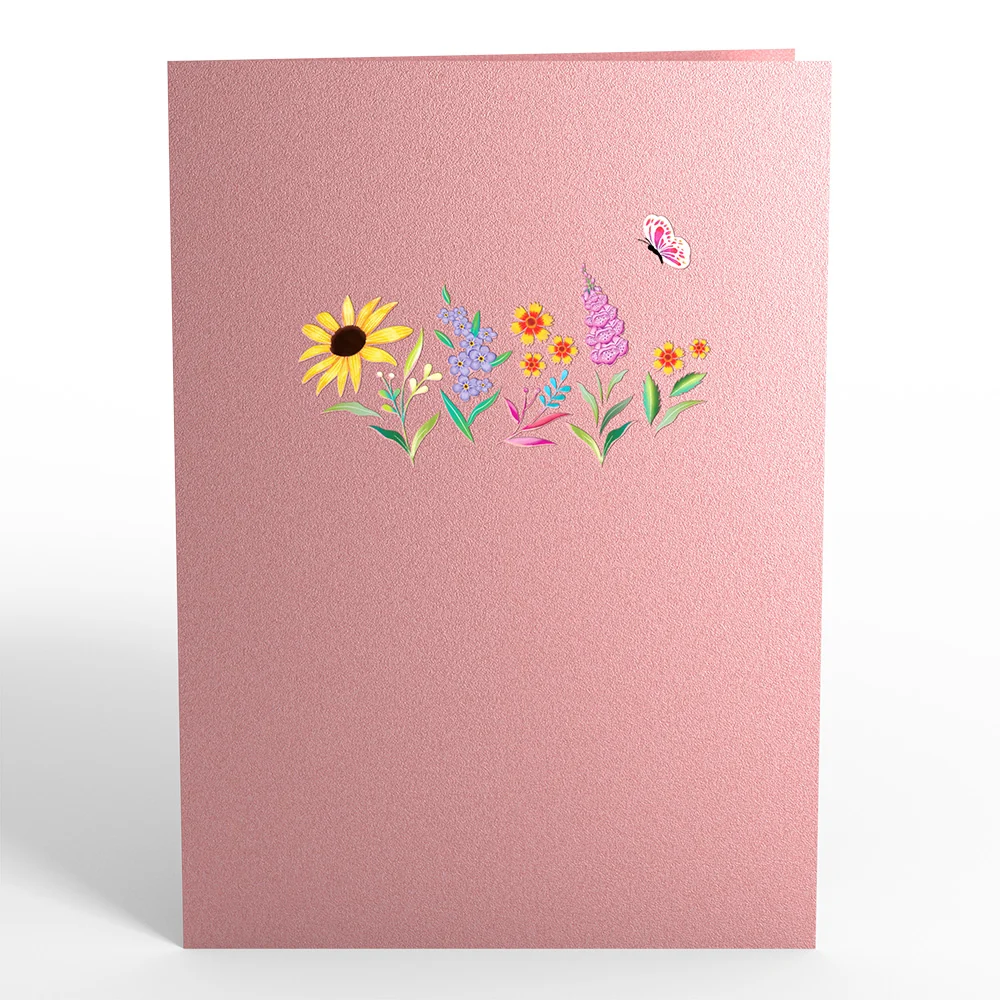Lovepop Summer Blossoms Basket Pop-Up Card - Image 4