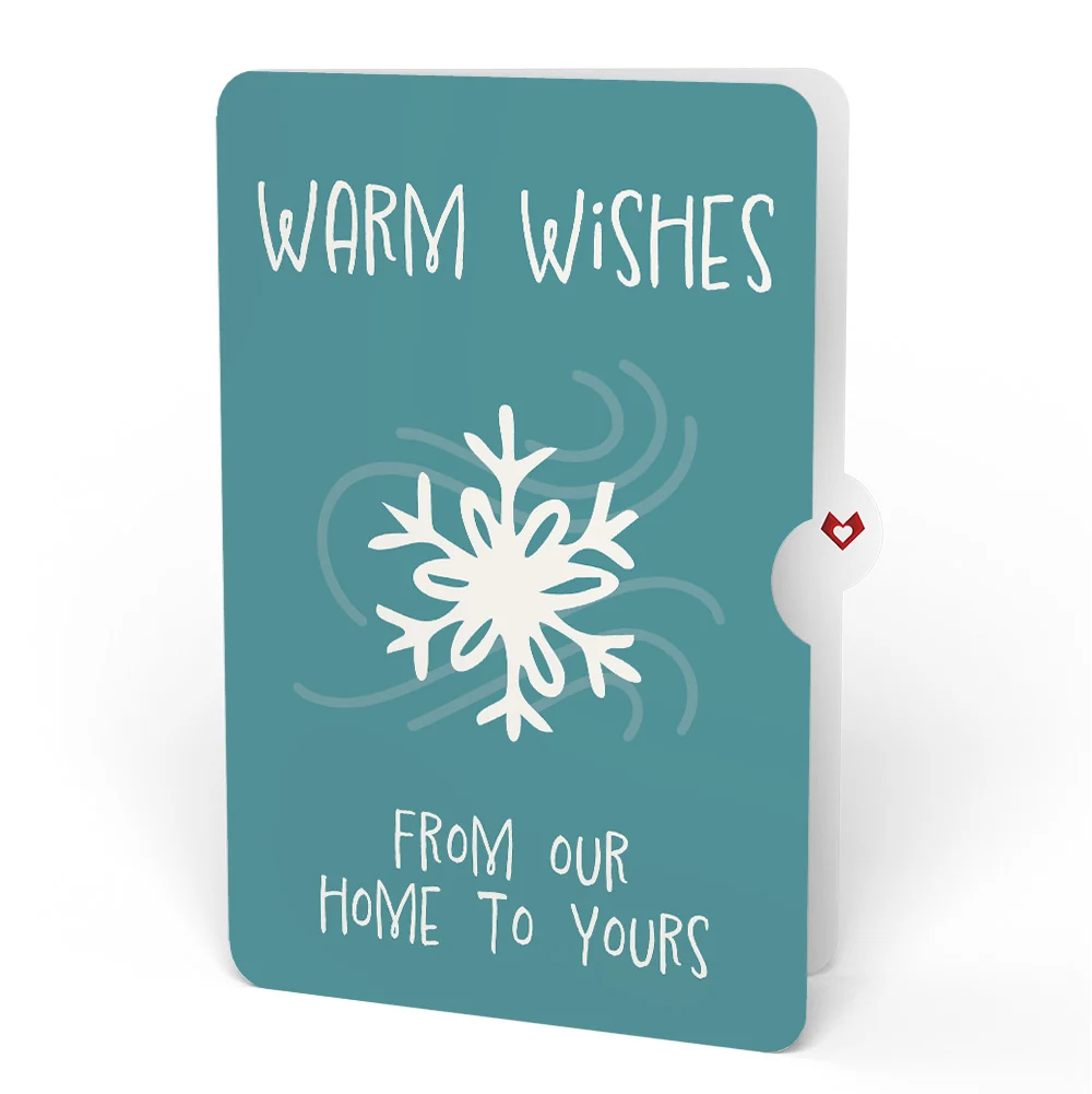 Lovepop Winter Chickadees Pop-Up Card and Snowflake Holiday Sentiment Set - Image 4