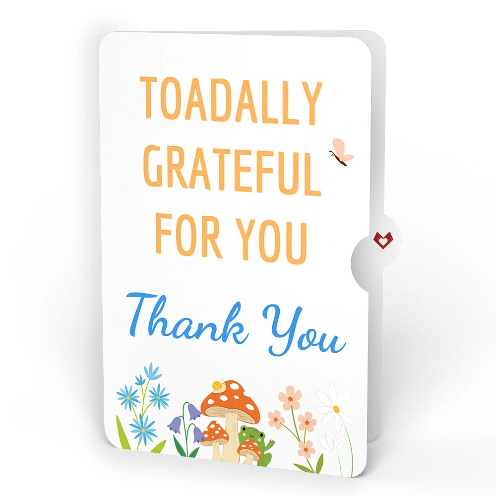 Lovepop 'Toadally Awesome' Thank You Plushpop Card and Toadally Grateful Sentiment Set - Image 4