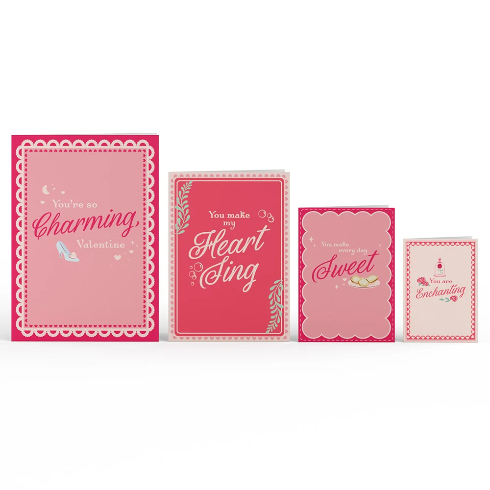 Lovepop Disney Princess Valentine's Day 4-in-1 Nesting Card - Image 2