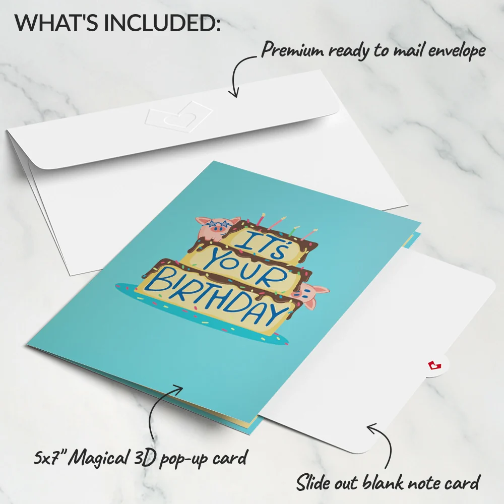 Lovepop Hog Wild Birthday Pop-Up Card - Image 6