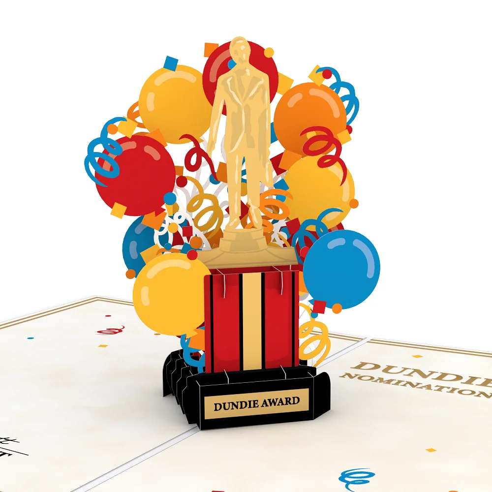 Lovepop The Office Birthday Dundie Award Pop-Up Card - Image 2