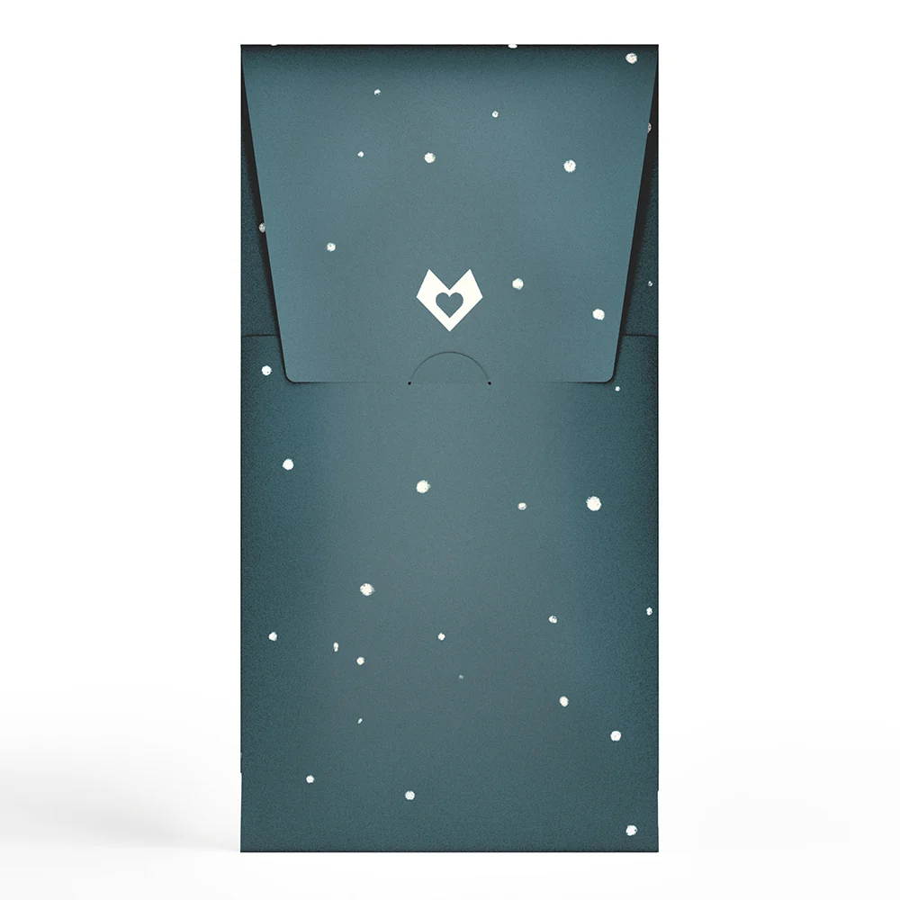 Lovepop Happy Holidays Snowman Money Holder - Image 6