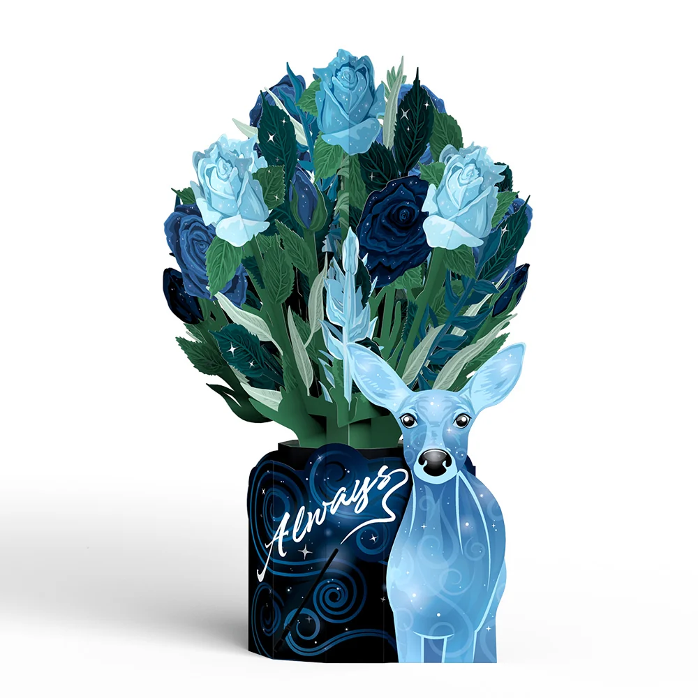 Lovepop Harry Potter Always Pop-Up Card & Flower Buds Bouquet Bundle - Image 4