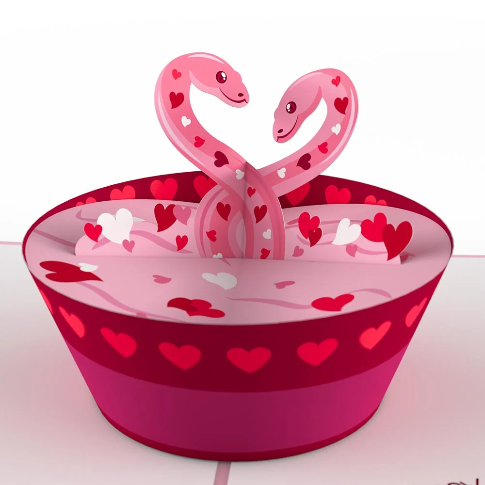 Lovepop The Office Soup Snakes Pop-Up Card - Image 2