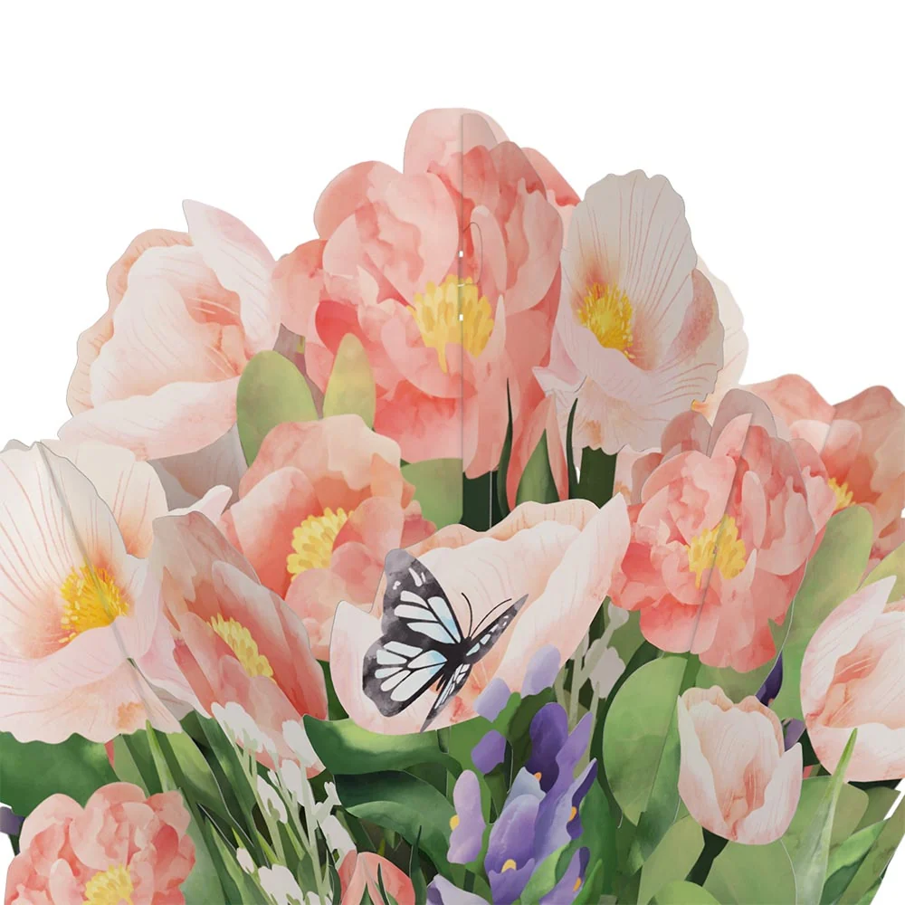 Lovepop Peony Mother's Day Bouquet and Sentiment Set for Wife Vase - Image 3