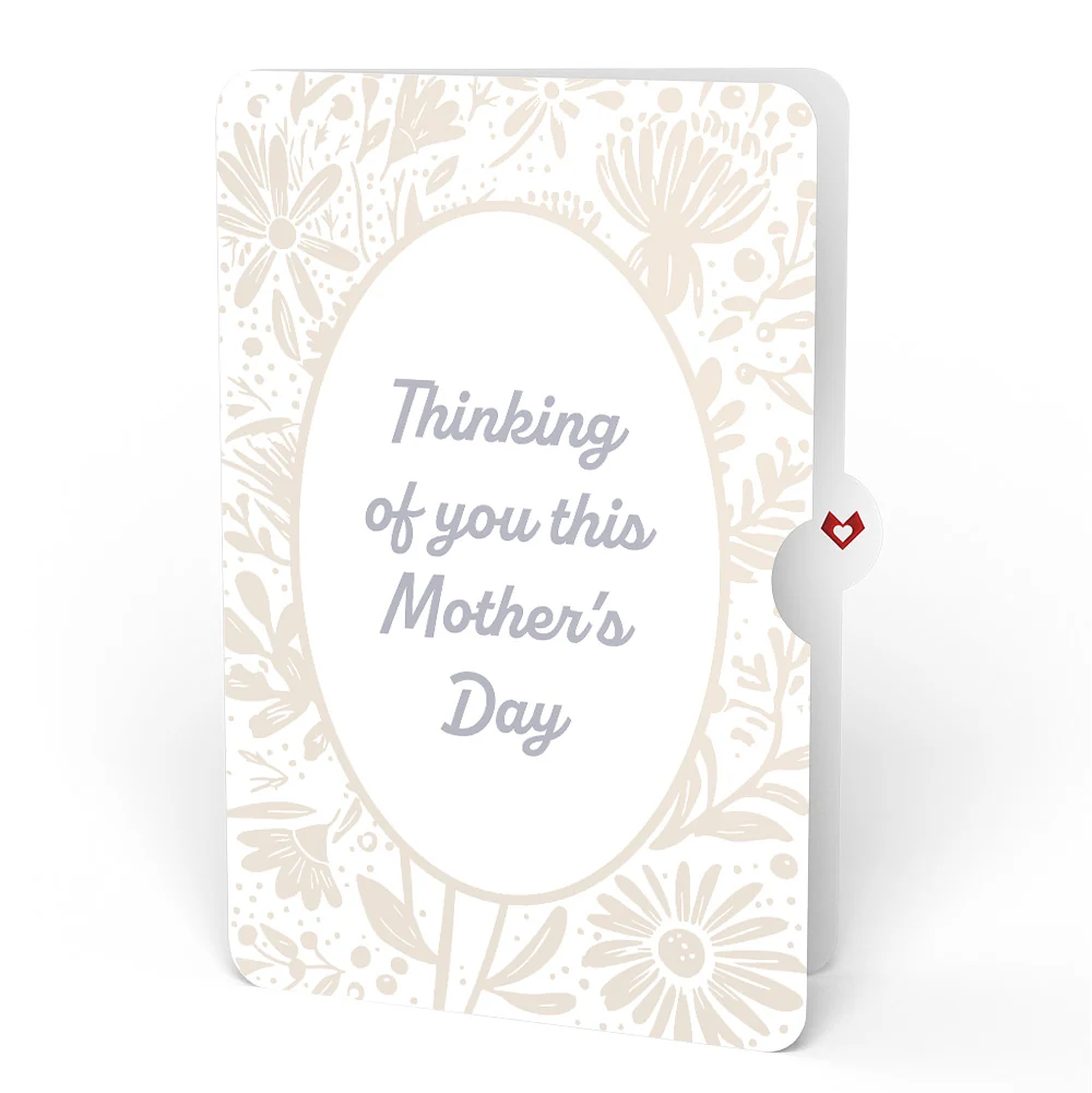 Lovepop Charming Flower Bunch Mother’s Day Pop-Up Card and Sentiment Set for Mom Cream - Image 4
