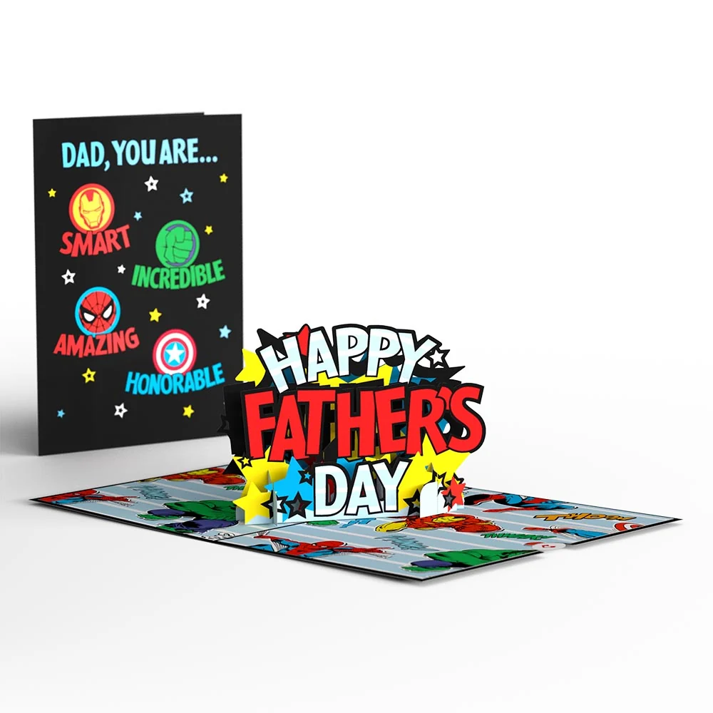 Lovepop Marvel's Avengers Super-Hero Father's Day Pop-Up Card - Image 2