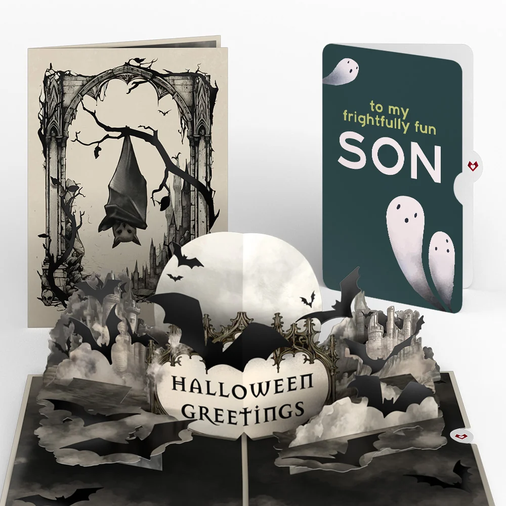 Lovepop Halloween Greetings Pop-Up Card and Sentiment Set for Son