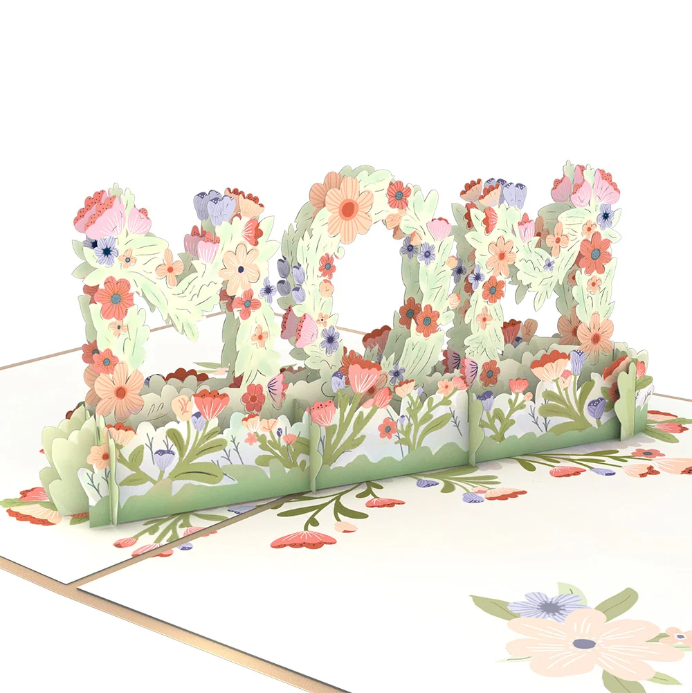 Lovepop Floral Mom Mother’s Day Pop-Up Card and Bold Petal Pattern Sentiment Set for Mom - Image 3