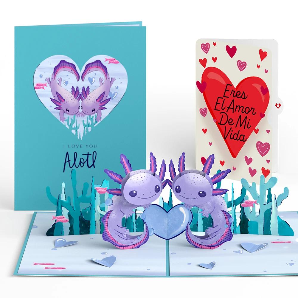 Lovepop Love You A-Lotl Eres El Amor De Mi Vida Valentine Pop-Up Card and Sentiment Set