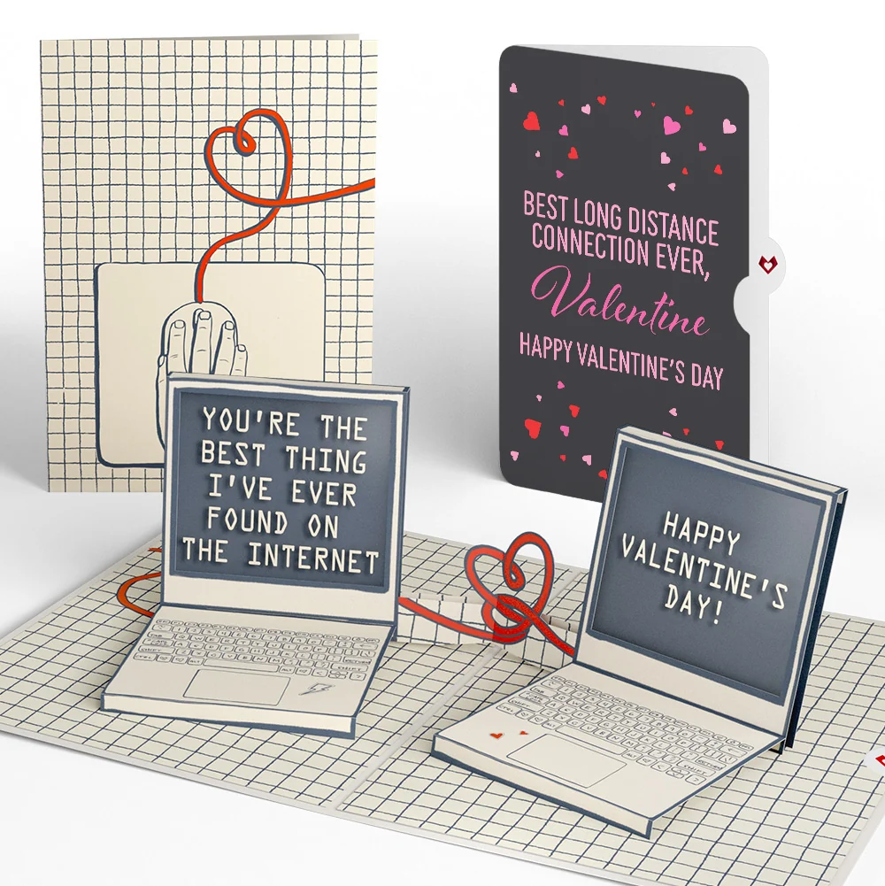 Lovepop Best Thing I've Found on the Internet Valentine Pop-Up Card and Heart Confetti Long Distance Relationship Sentiment Set