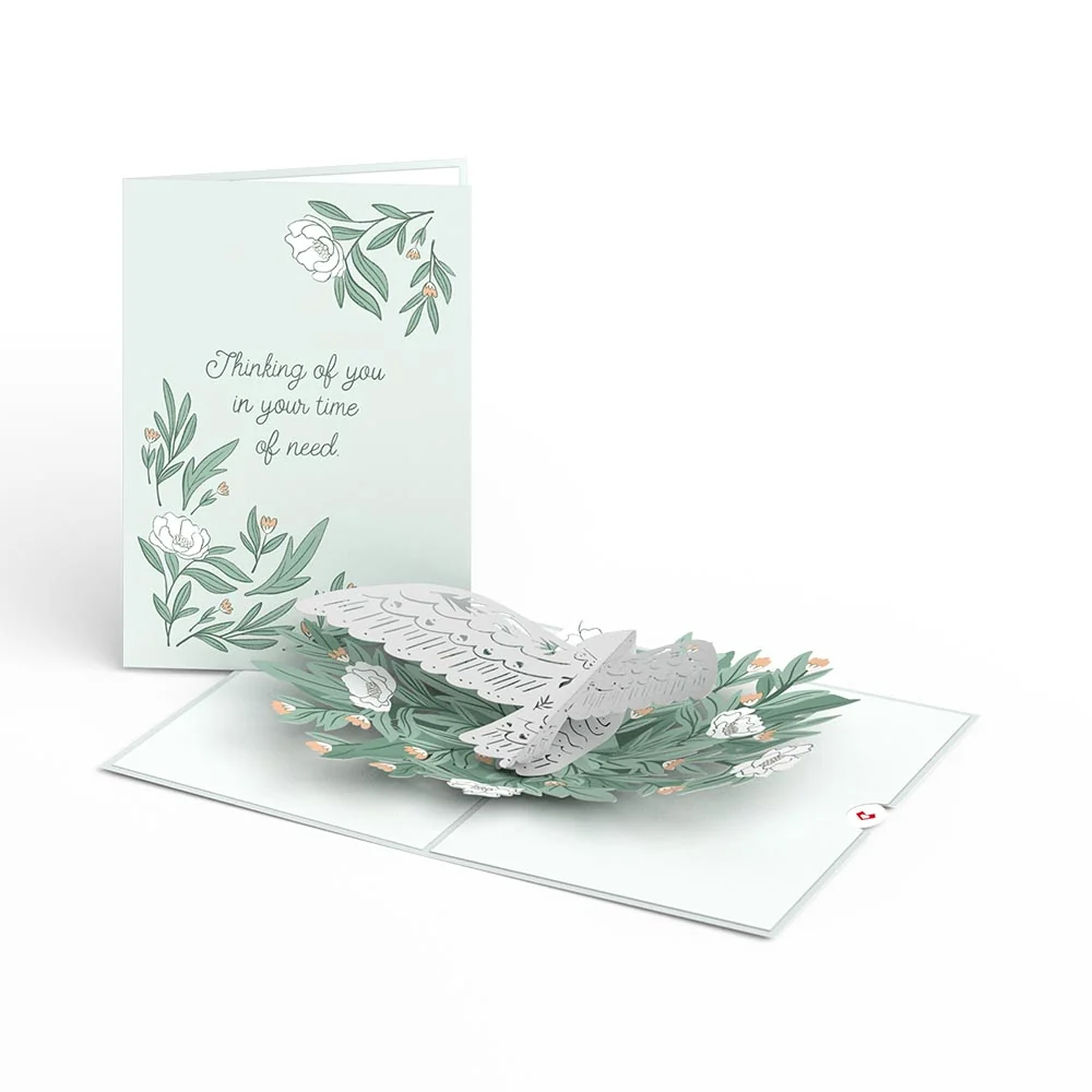 Lovepop Thinking of You Dove Pop-Up Card