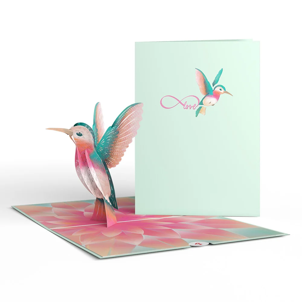 Lovepop Lovely Hummingbird Pop-Up Card