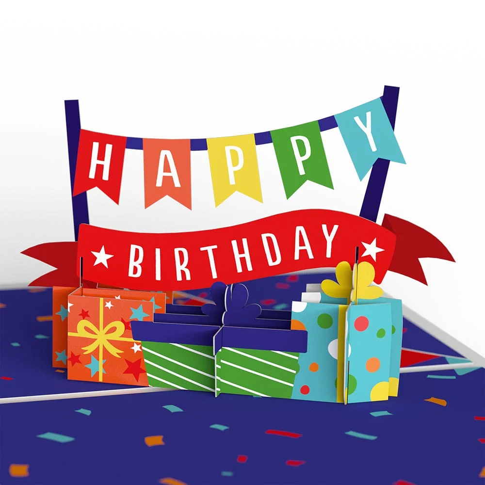 Lovepop Happy Birthday Endless Surprises 4-in-1 Nesting Card - Image 10