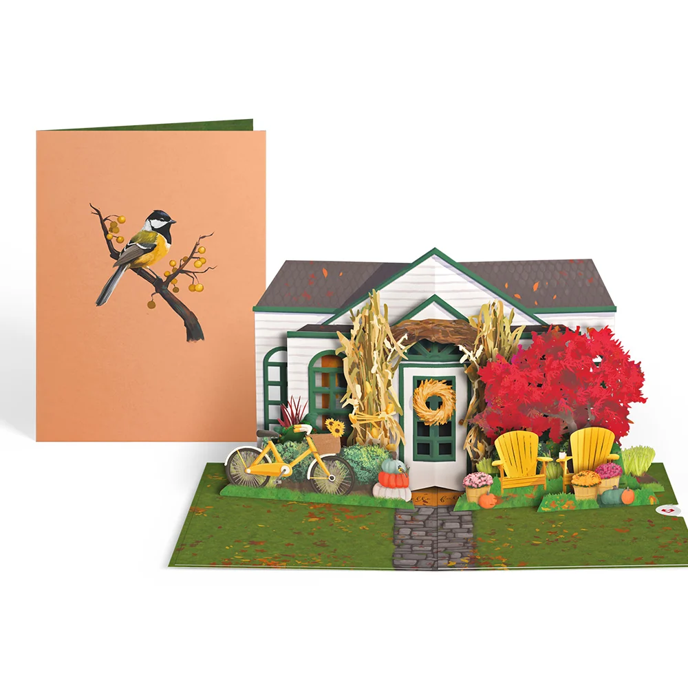 Lovepop Fall Welcome Pop-Up Card Chair