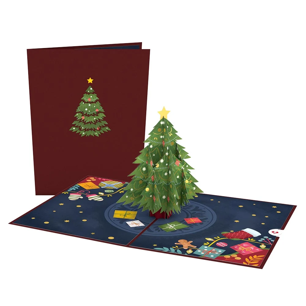 Lovepop Festive Christmas Tree Pop-Up Card
