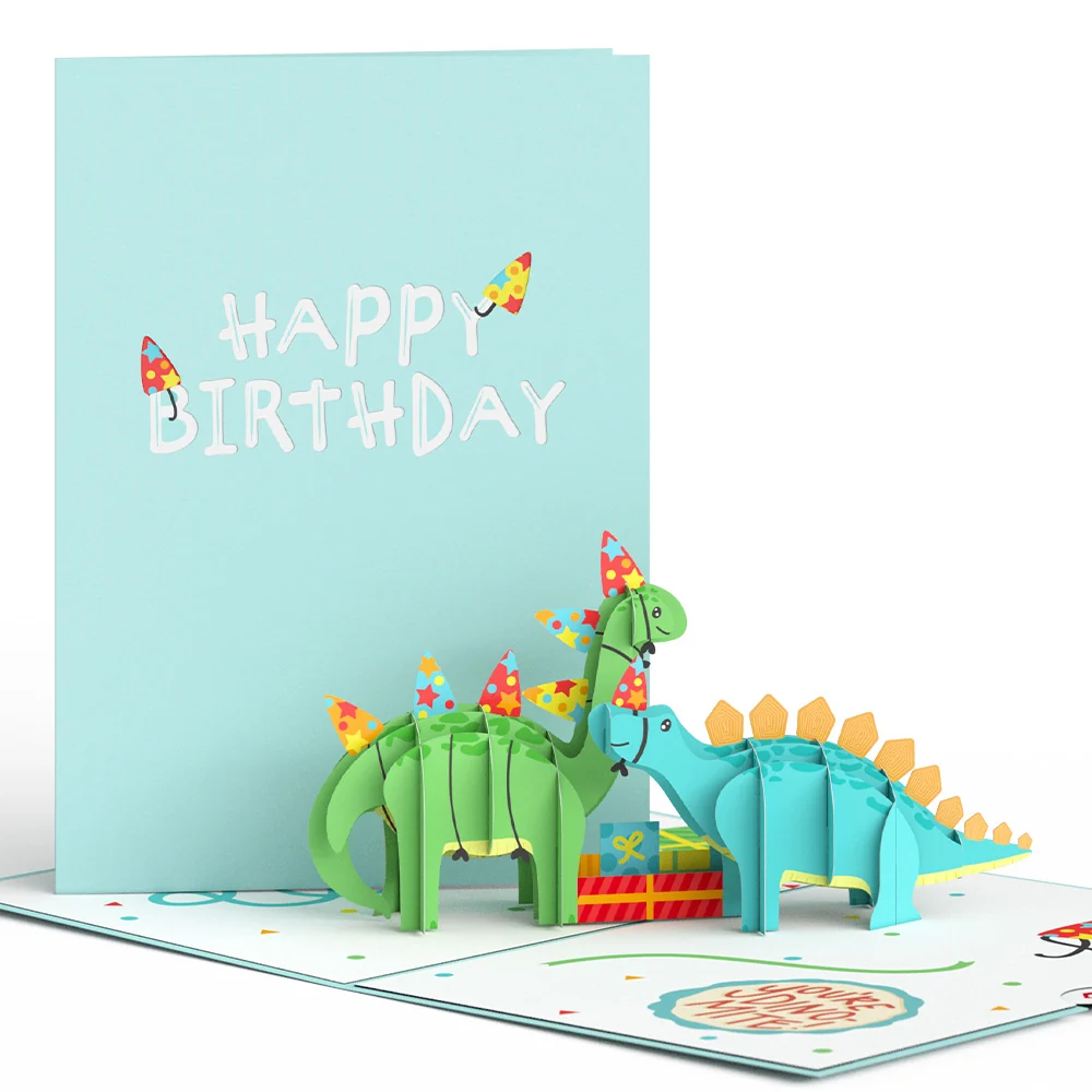 Lovepop Birthday Dinosaurs Pop-Up Card