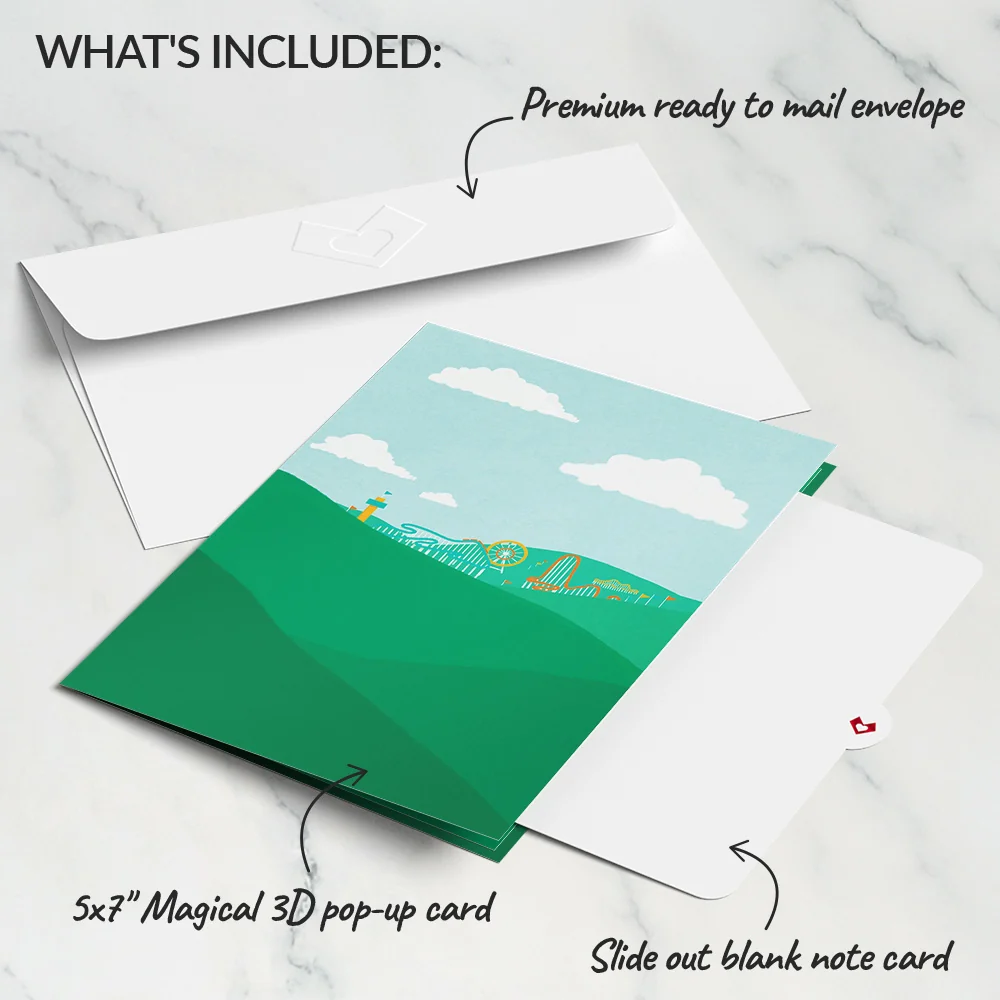 Lovepop Roller Coaster Pop-Up Card - Image 5
