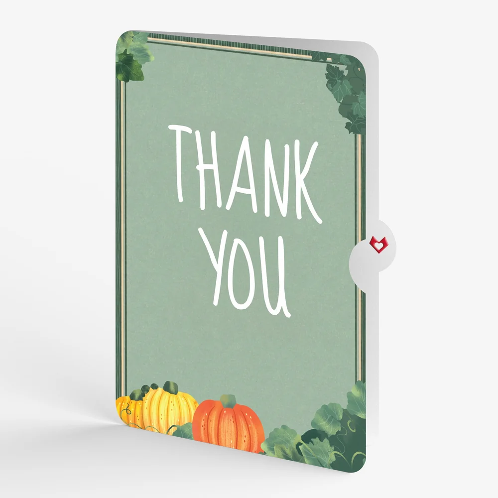 Lovepop Happy Fall Pumpkin Patch Thank You Pop-Up Card and Sentiment Set - Image 4