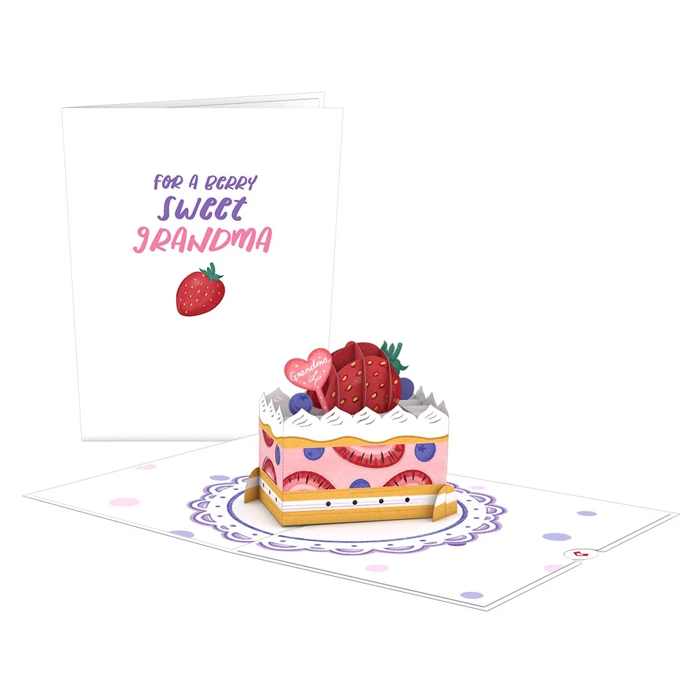 Lovepop Berry Sweet Grandma Pop-Up Card