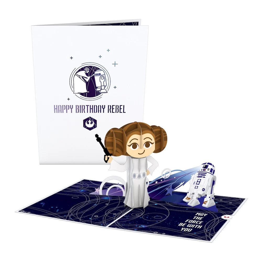Lovepop Princess Leia Birthday Pop-Up Card