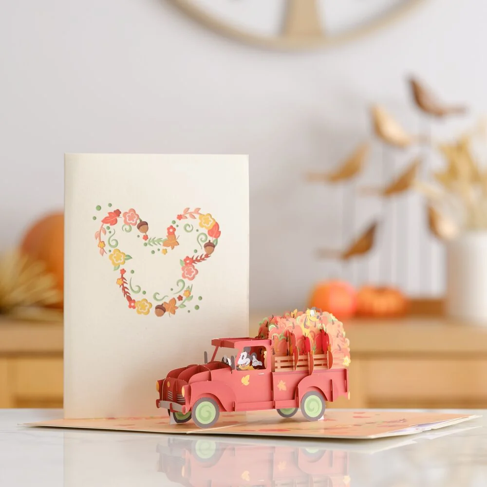 Lovepop Disney's Mickey Mouse Festive Fall Greetings Pop-Up Card
