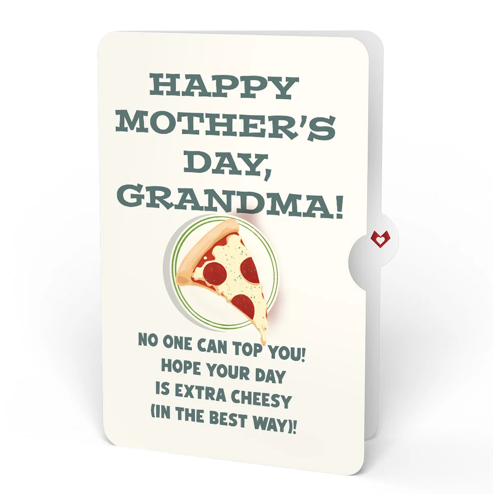 Lovepop Pizza Love Mother's Day Pop-Up Card and Sentiment Set for Grandma - Image 4