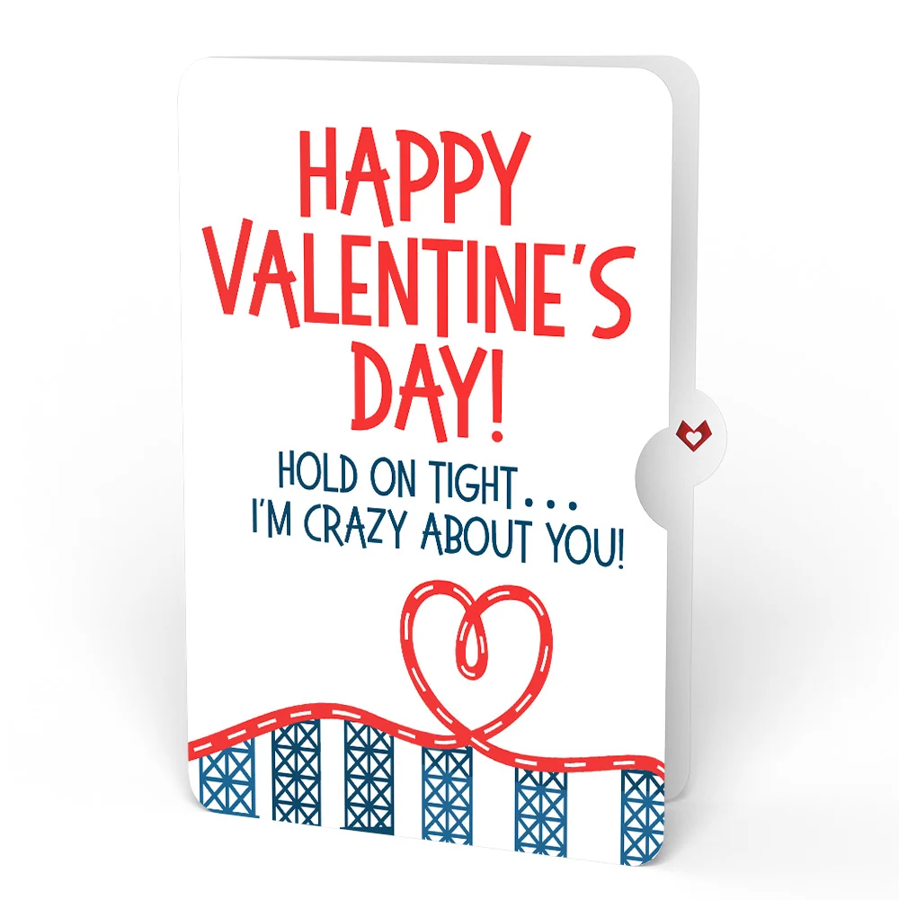 Lovepop Love Rollercoaster Pop-Up Card and Valentine Sentiment Set - Image 4