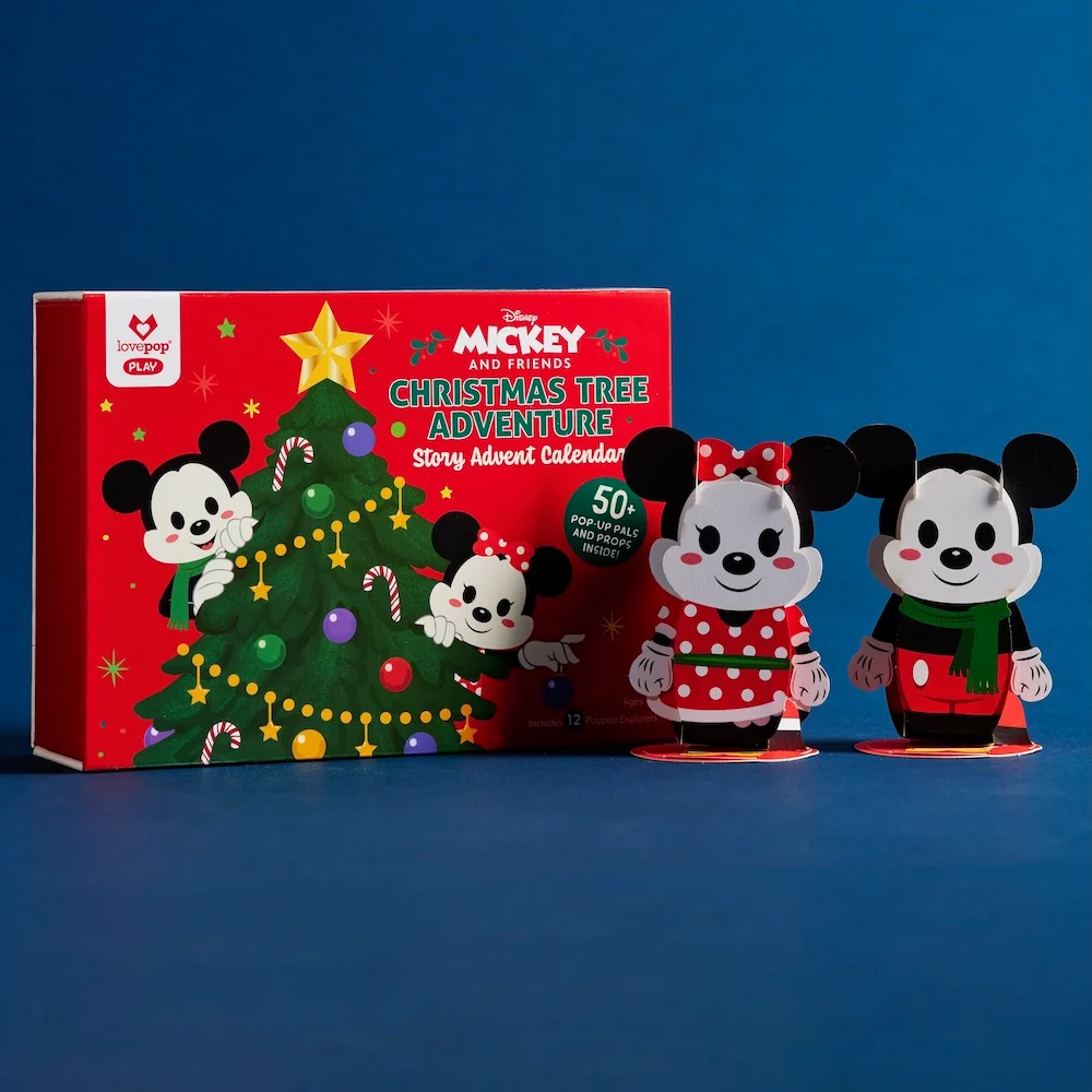 Lovepop Advent Calendar: Disney's Mickey and Friends Christmas Tree Adventure