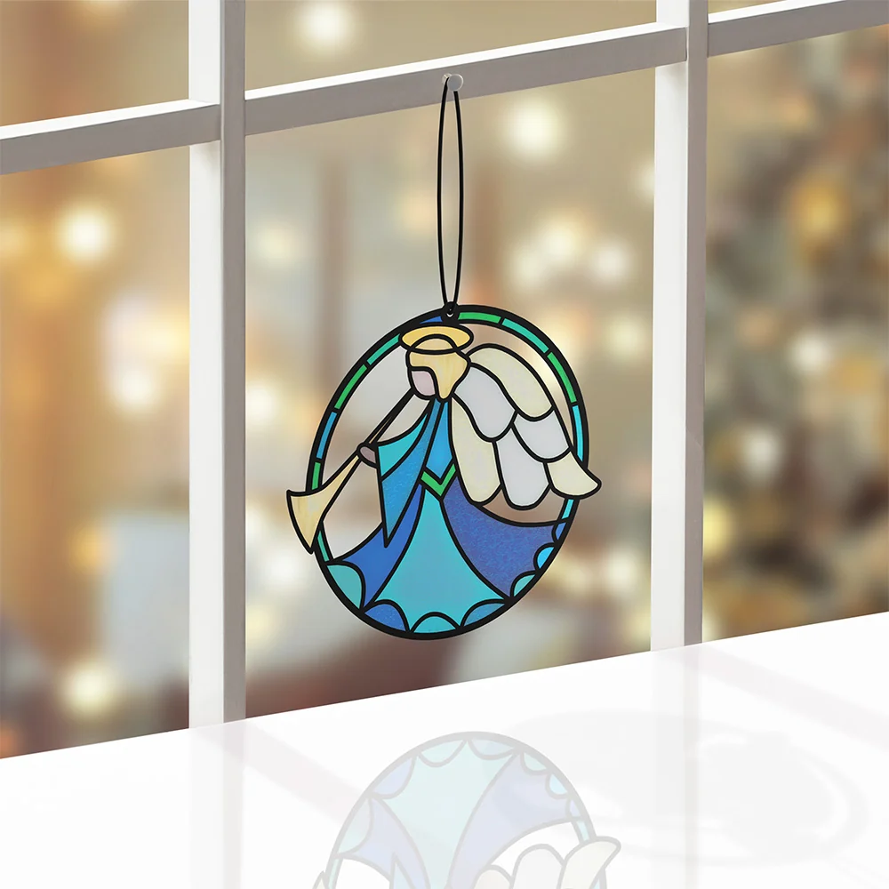 Lovepop Angel Blessings to You Suncatcher Card