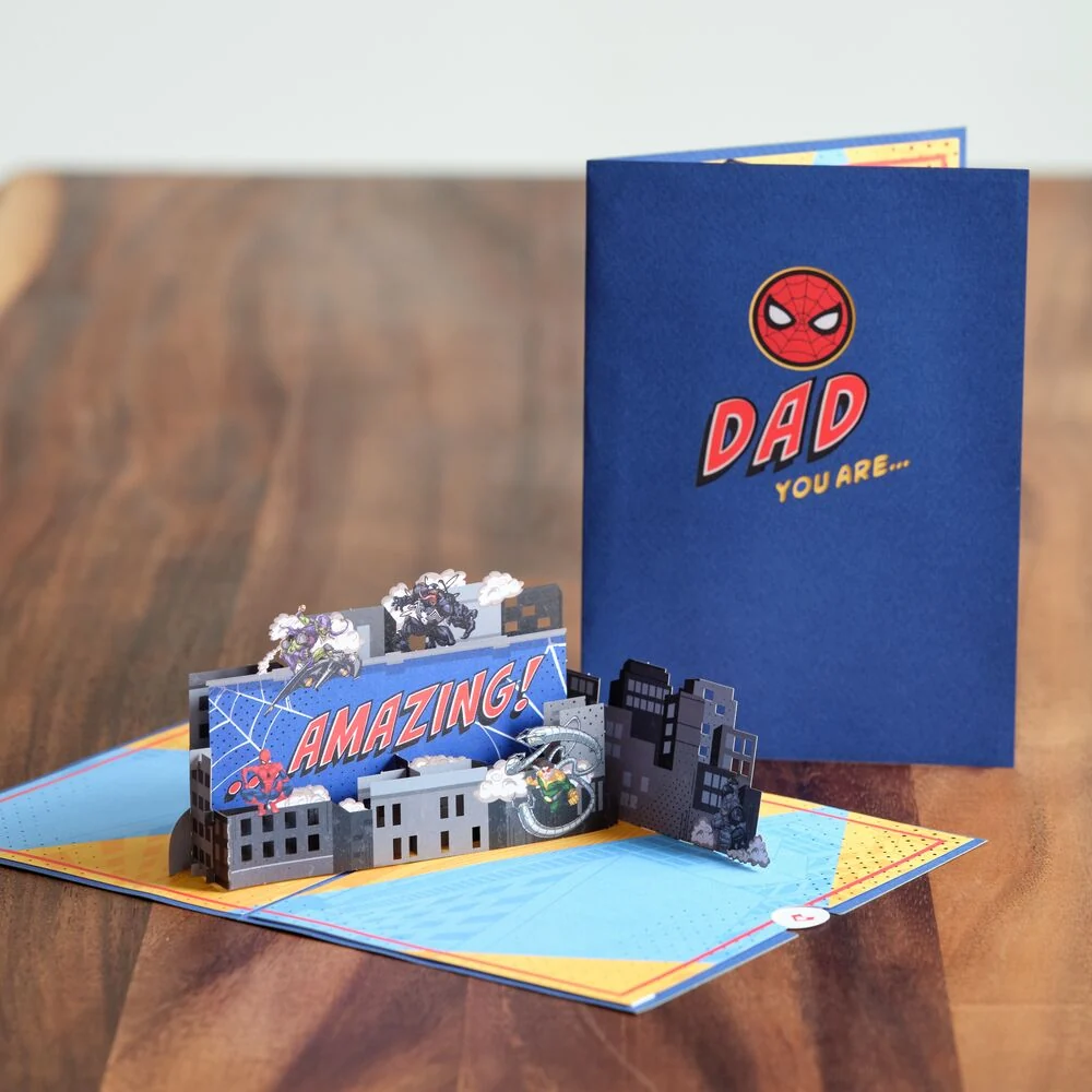 Lovepop Marvel’s Spider-Man Beyond Amazing Dad Pop-Up Card